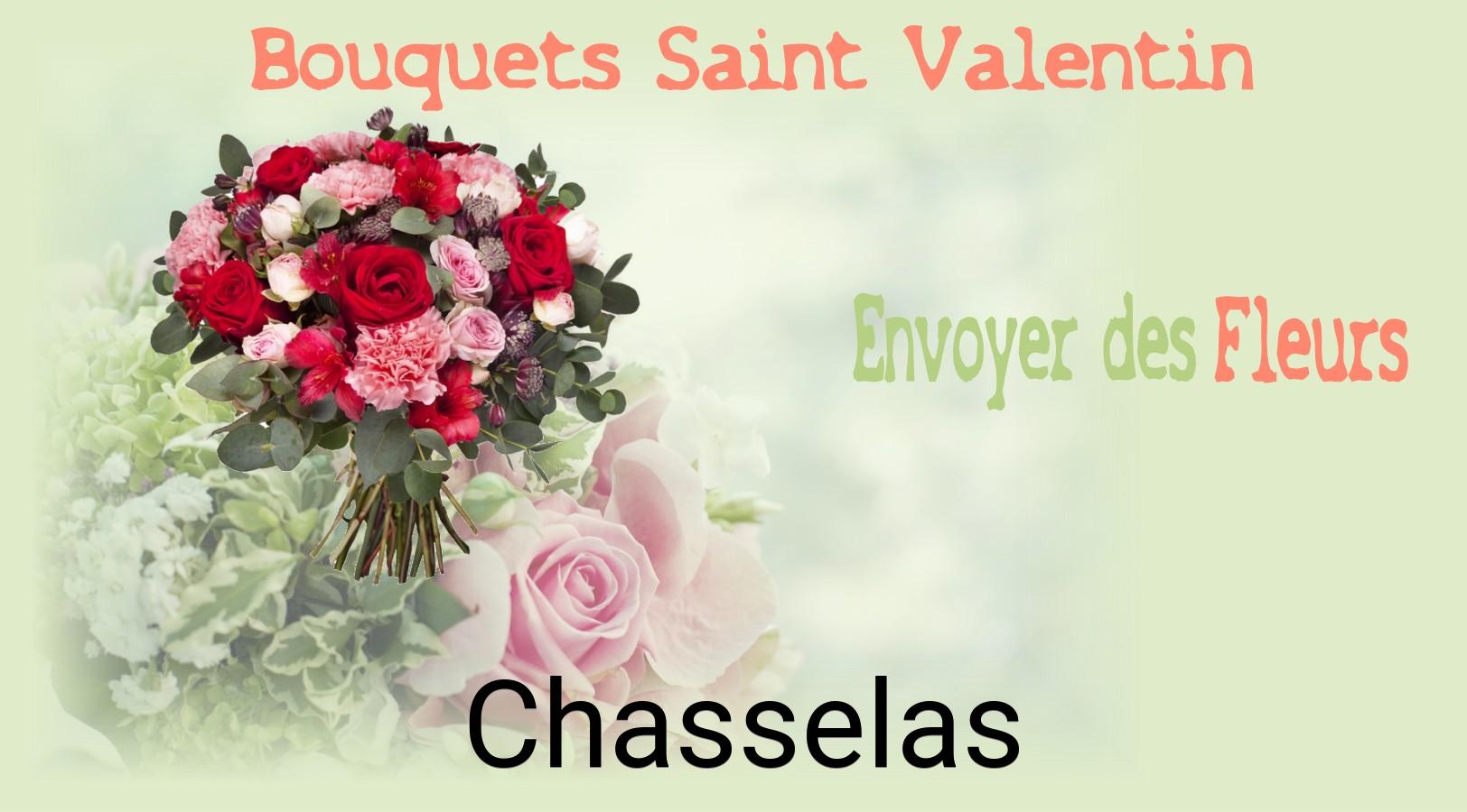 Roses de Saint-Valentin livrées à Chasselas